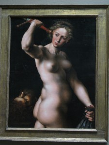 Judith, as portrayed by Jan Sanders Van Hemessen